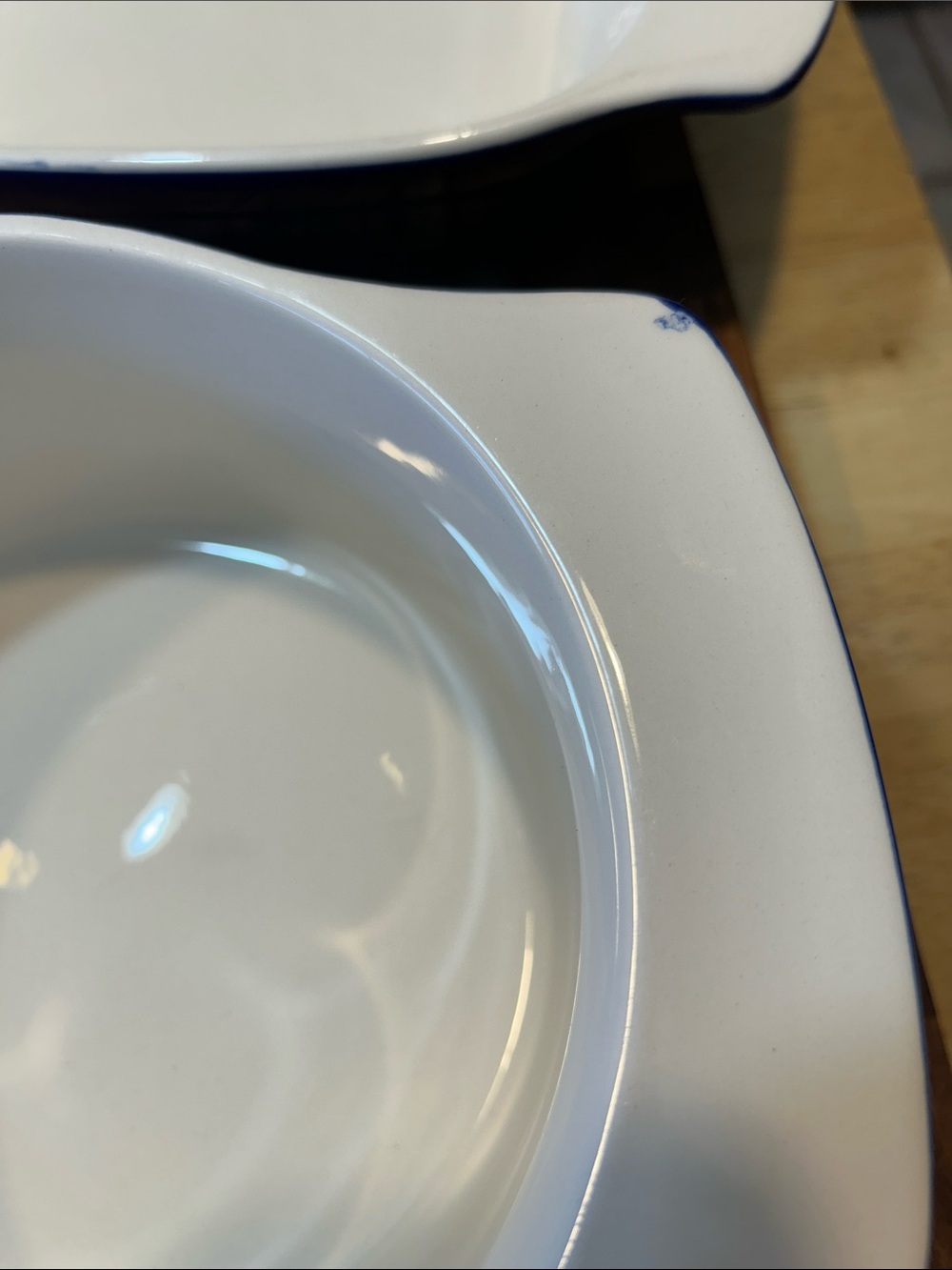Roshco cobalt Blue Ceramic Casserole Dish Cookware and small casserole dish - Picture 8 of 15